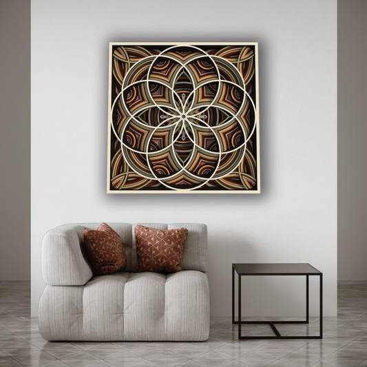 Seed of life | 60x60 cm