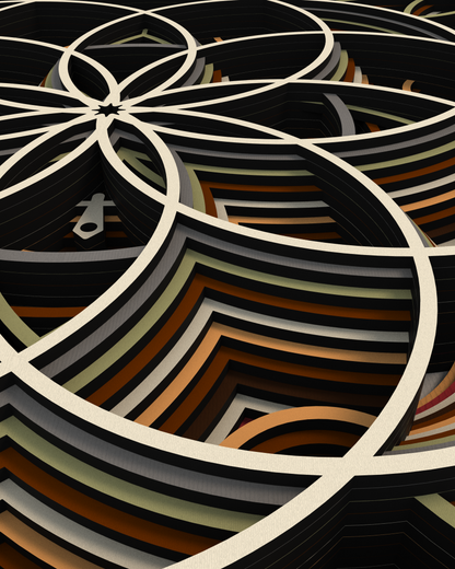 Seed of life | 60x60 cm