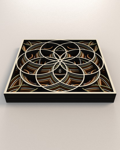 Seed of life | 60x60 cm