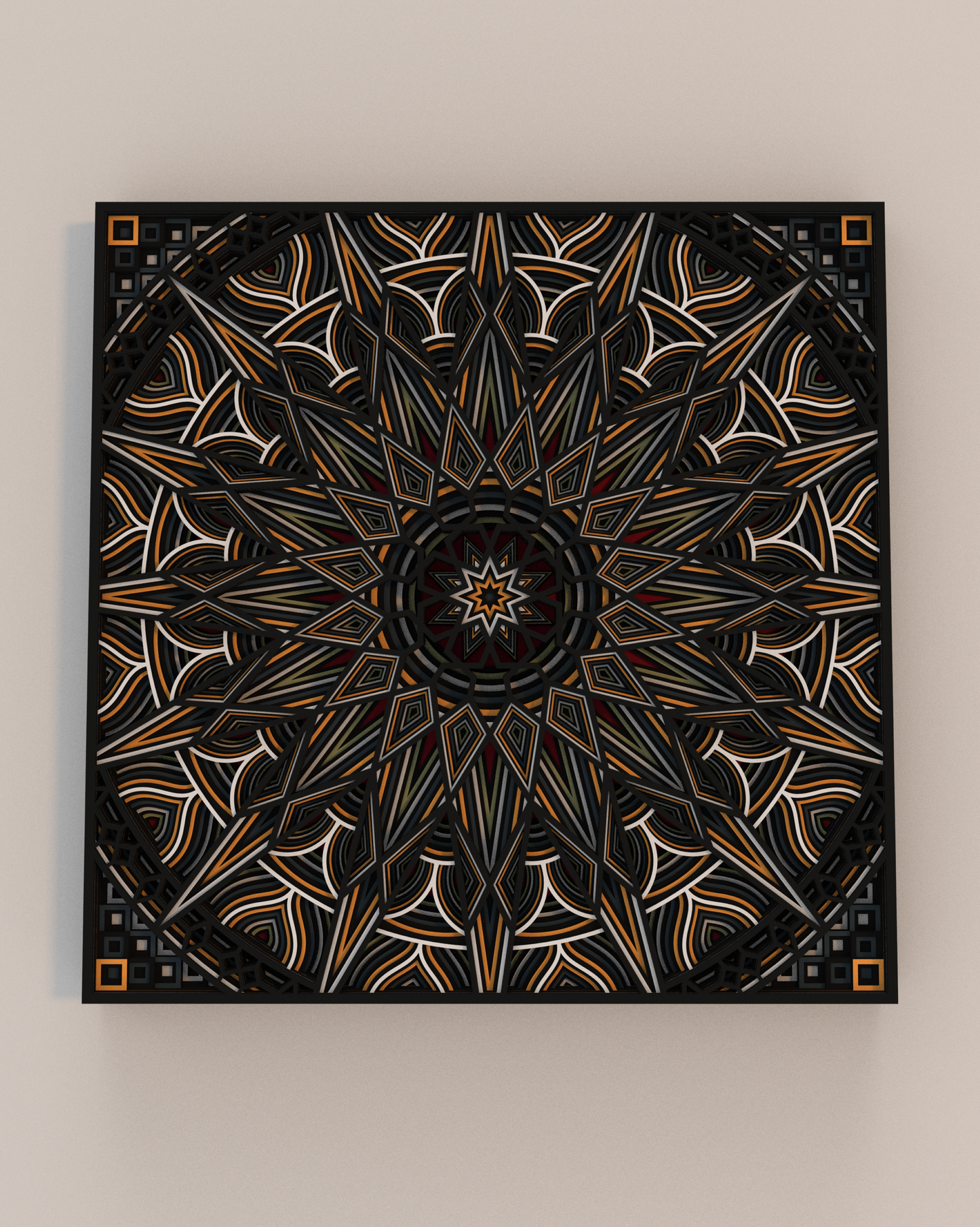 8-fold Rosette | 60x 60 cm