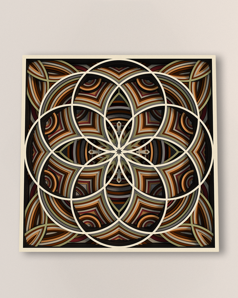 Seed of life | 60x60 cm