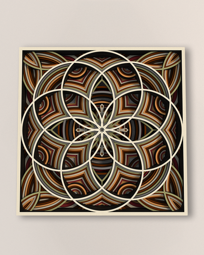 Seed of life | 60x60 cm